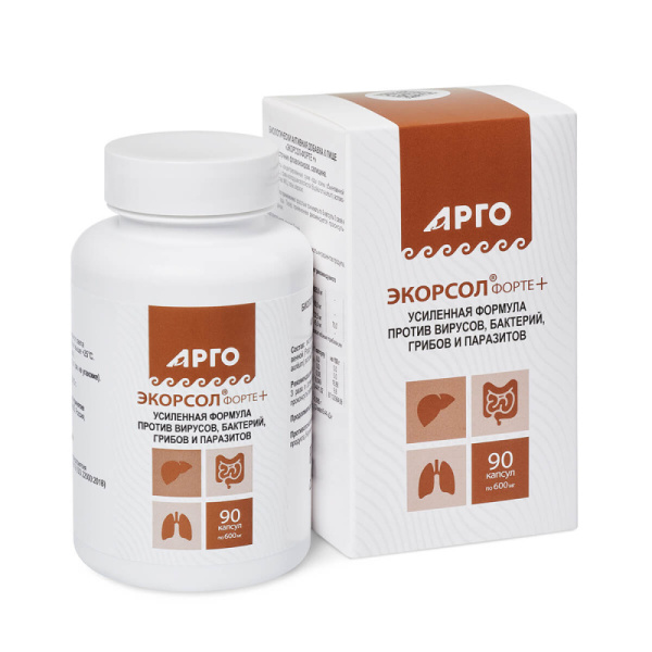 Экорсол форте + БАД 90капс QR