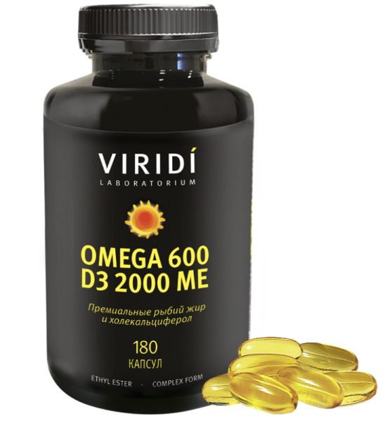 QR БАД к пище Д3 ОМЕГА 180 капсул