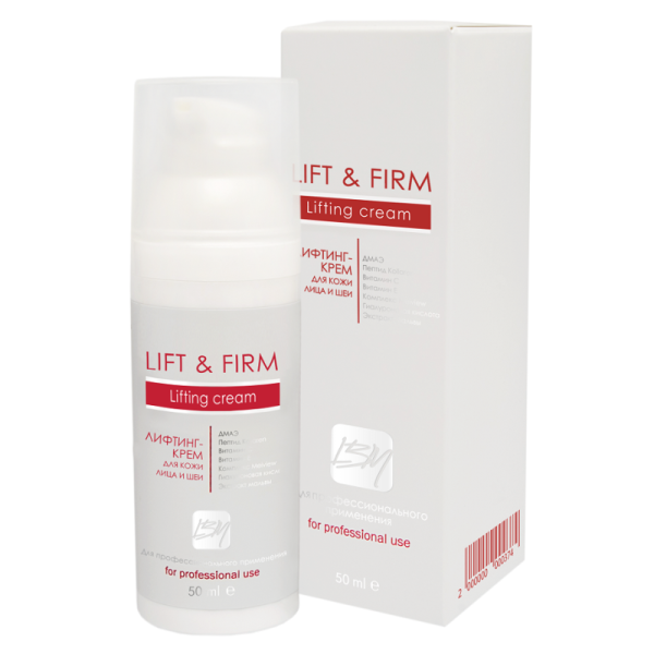 LIFT & FIRM Лифтинг-крем с ДМАЭ и пептидом Kollaren для кожи лица и шеи 50 мл
