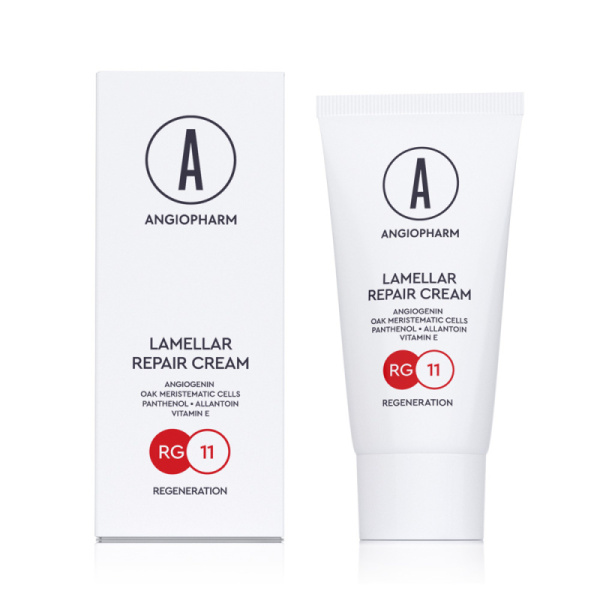 ANGIOPHARM Ламеллярный восстанавливающий крем 30 мл