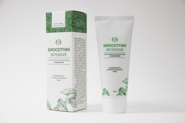 Гель для лица Биосептин INTENSIVE туба (60 мл)