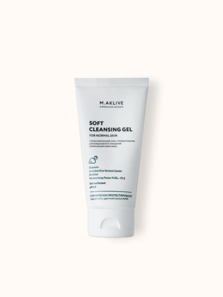 MAKLIFE Мягкий гель для умывания нормальной кожи лица 50 мл