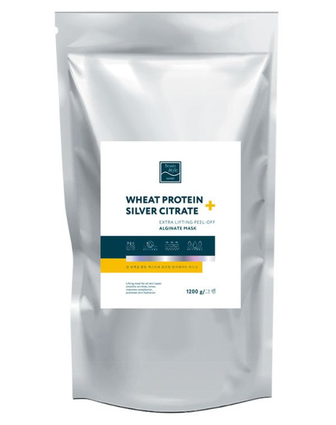 BEAUTY STYLE Альгинатная лифтинг-маска Wheat protein + Silver Citrate 1,2 кг