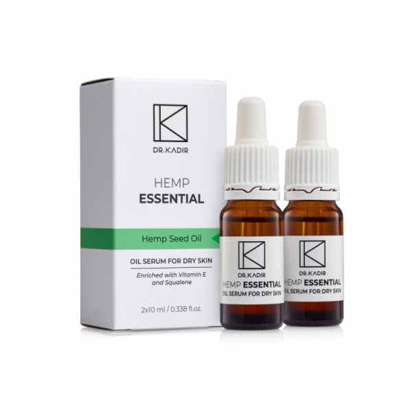 Hemp Essential Масло сыворотка для сухой кожи 2 по 10 мл