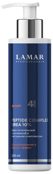 Крем питательный с мочевиной и пептидным комплексом PEPTIDE COMPLEX UREA 10%, 200 мл