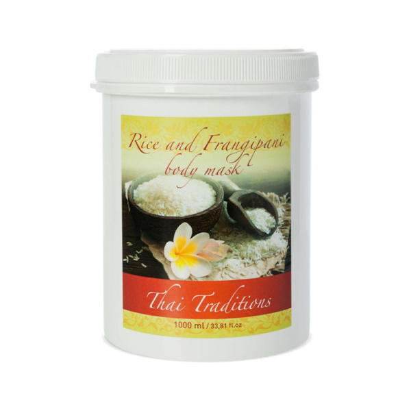 Маска для тела Рис и Франжипани 1000 мл