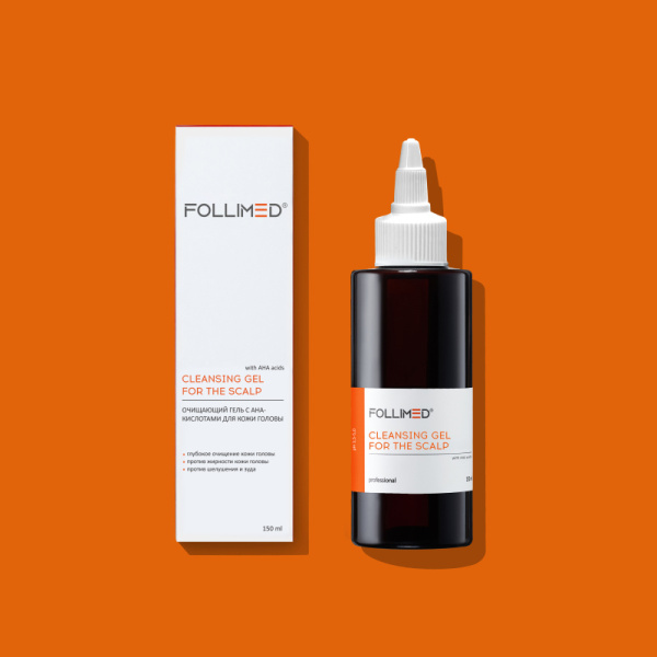 Очищающий гель с AHA-кислотами для кожи головы 150 мл