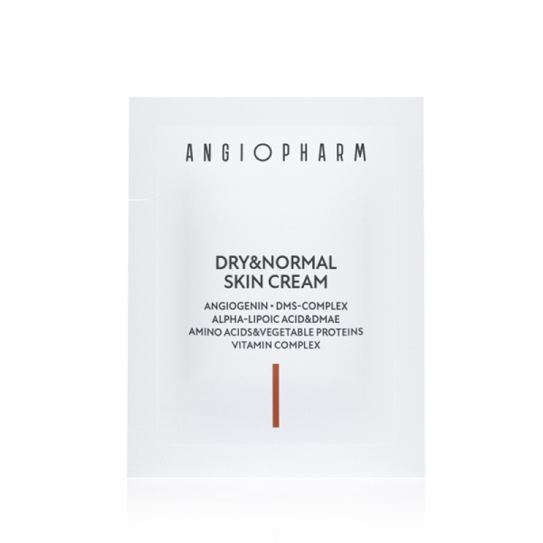 Пробник ANGIOPHARM Крем для сухой и нормальной кожи 3 мл