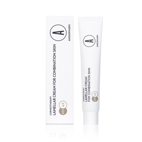ANGIOPHARM Миниатюра Ламеллярный крем для комбинированной кожи 7 мл