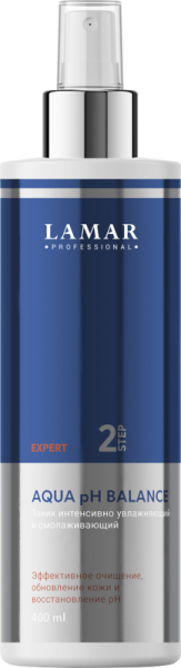 Тоник интенсивно увлажняющий и омолаживающий AQUA pH BALANCE, 400 мл