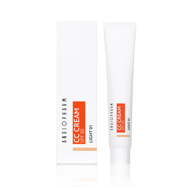 ANGIOPHARM Миниатюра СС крем SPF 30 light 01 7 мл