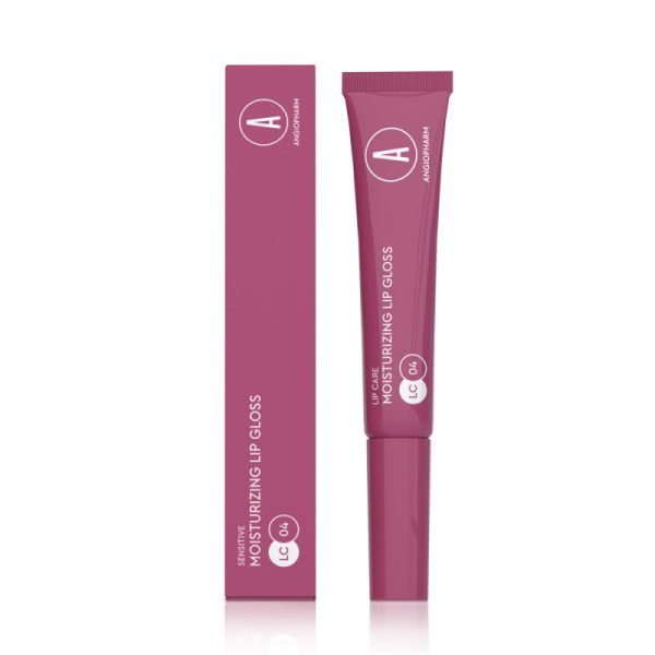 ANGIOPHARM Увлажняющий блеск для губ Спелая ягода 10 мл