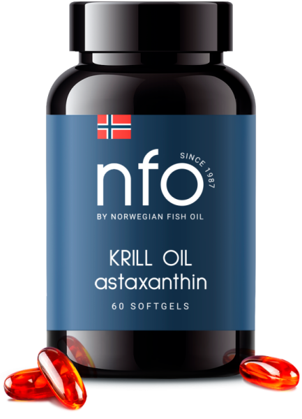 NFO Omega-3 Krill Oil NFO Омега-3 Масло криля, № 60