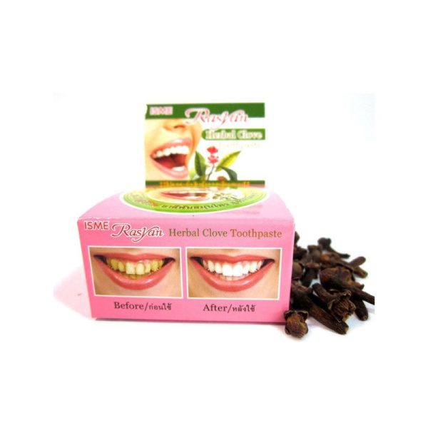 Зубная паста Травяная Raysan отбеливающая с гвоздикой 25 г