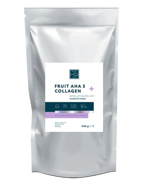 Альгинатная лифтинг-маска Fruit AHA 5 + Collagen Beauty Stylе 1,2 кг