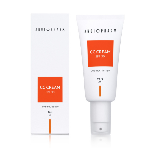 ANGIOPHARM СС крем SPF 30 tan 03 30 мл