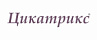ЦИКАТРИКС