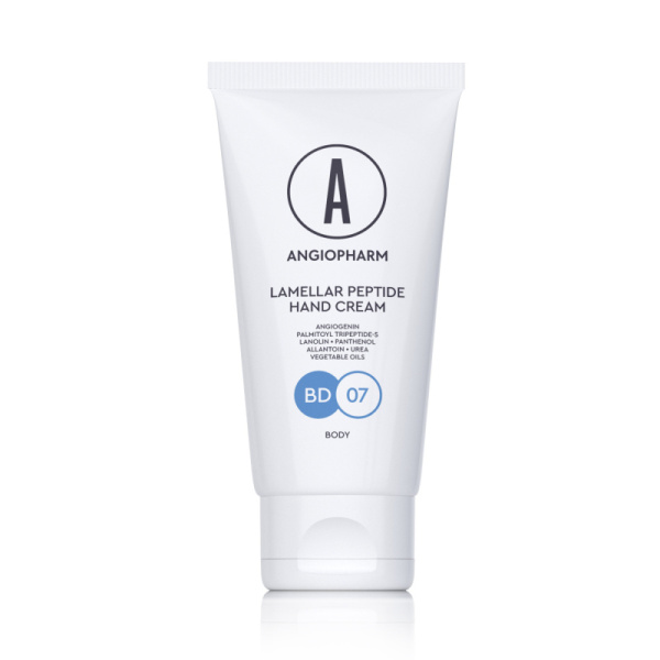 ANGIOPHARM Ламелярный крем для рук с пептидами 50 мл