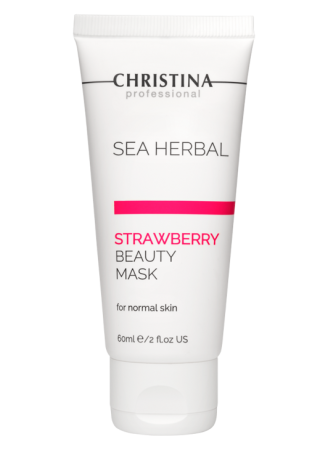Sea Herbal Beauty Mask Strawberry for normal skin - Маска красоты для нормальной кожи «Клубника», 60 мл