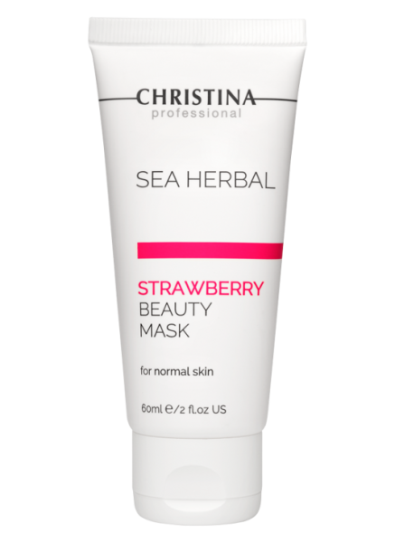 Sea Herbal Beauty Mask Strawberry for normal skin - Маска красоты для нормальной кожи «Клубника», 60 мл