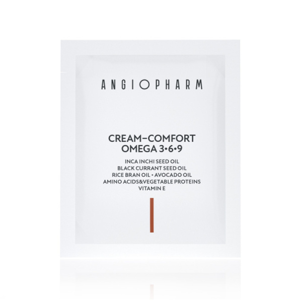Пробник ANGIOPHARM Крем-комфорт с комплексом омега 3-6-9 3 мл