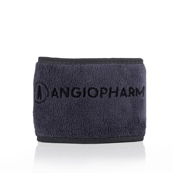 ANGIOPHARM Косметическая повязка на голову серая