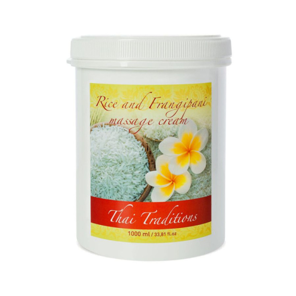 Массажный крем Рис и Франжипани 1000 мл