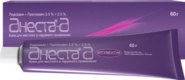 АНЕСТА-А крем для местного и наружного применения 60 г