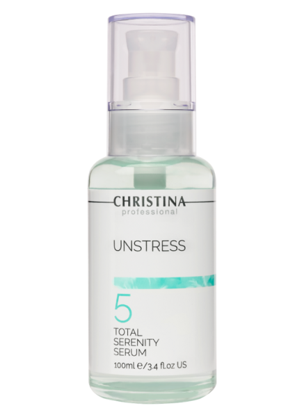 UNSTRESS TOTAL SERENITY SERUM Успокаивающая сыворотка «Тоталь» (шаг 5), 100 мл