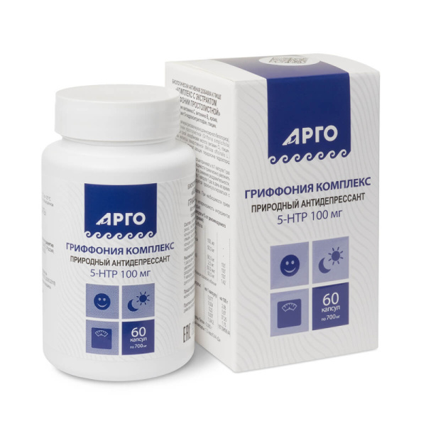 Грифония комплекс БАД 60 капс QR