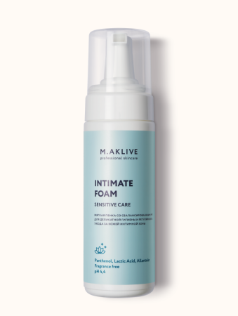 MAKLIFE Пенка для интимной гигиены Деликатный уход 150 мл