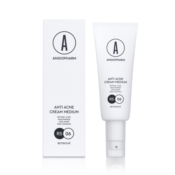 ANGIOPHARM Крем для проблемной кожи с ретиналем MEDIUM 50 мл