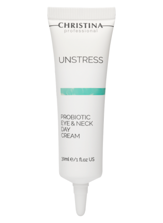 Unstress Probiotic Day Cream for Eye & Neck - Дневной крем с пробиотическим действием для кожи вокруг глаз и шеи SPF 12 30 мл