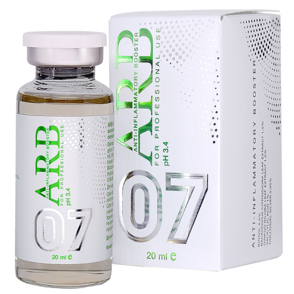 ARB 07 Anti-inflammatory Booster, pH 3.4, Гель бустер противовоспалительный 20 мл