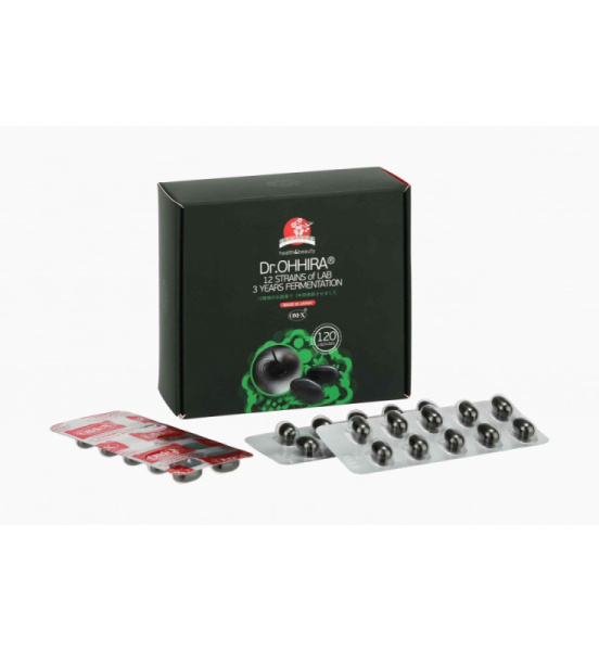QR ФРК OM-X Dr.OHHIRA с 12 ШТАММАМИ МБ в капсулах по 580 мг №120