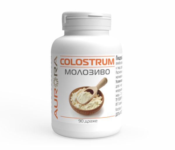 Пищевая добавка Молозиво (Colostrum) 90 таблеток