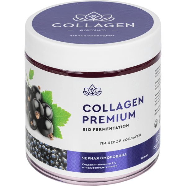 Коллаген пищевой (COLLAGEN-premium) Черная Смородина 0,5 л