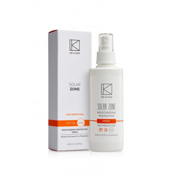 Solar Zone Защитный Увлажняющий спрей SPF 50 125 мл
