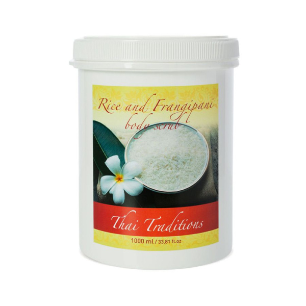Скраб для тела Рис и Франжипани 1000 мл