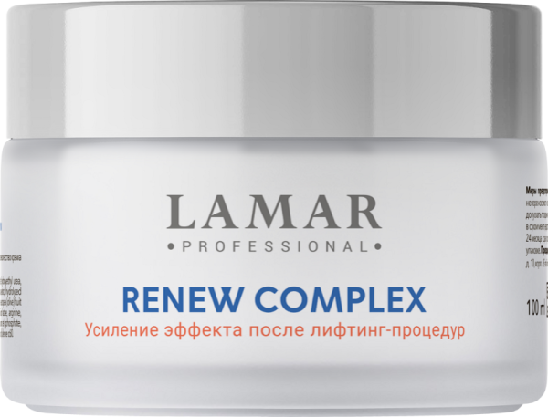 Крем восстанавливающий и питательный с маслом макадамии и гинкго билоба RENEW COMPLEX, 100 мл